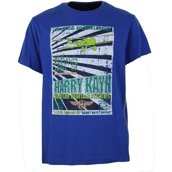 Vêtements Garçon T-shirts manches courtes Harry Kayn T-shirt manches courtesgarçon ECEBANUP BLEU