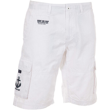 Vêtements Garçon Shorts / Bermudas Vent Du Cap Bermuda garçon ECEBAY Blanc