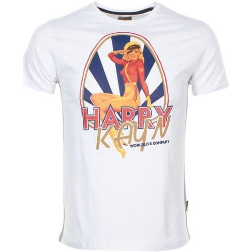 Vêtements Garçon clothing Eyewear polo-shirts phone-accessories Harry Kayn T-shirt manches courtes garçon ECELINUP Blanc