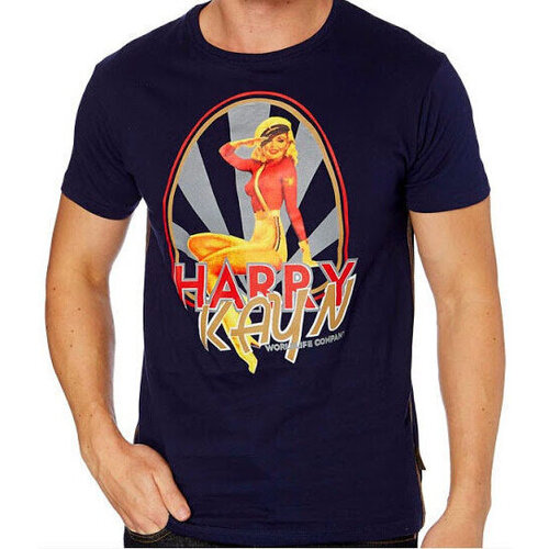 Vêtements Garçon T-shirts manches courtes Harry Kayn T-shirt manches courtes garçon ECELINUP Marine
