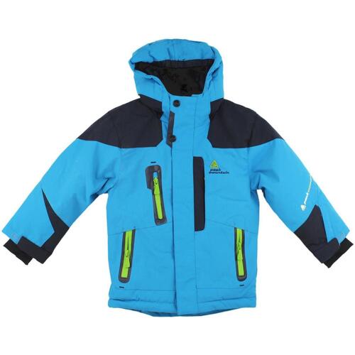 Vêtements Garçon Blousons Peak Mountain Blouson de ski garçon ECETAL Bleu