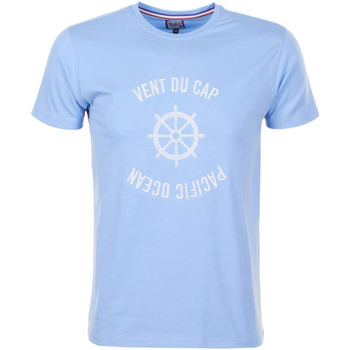 Vêtements Garçon T-shirts manches courtes Vent Du Cap T-shirt manches courtes garçon ECHERYL Bleu