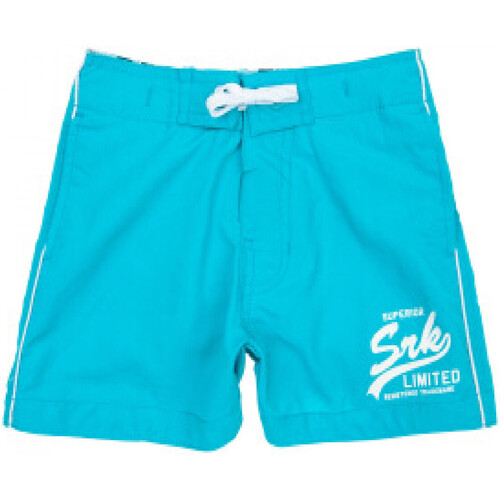 Vêtements Garçon Maillots / Shorts de bain Srk Bermuda de bain garçon ECOBI Bleu