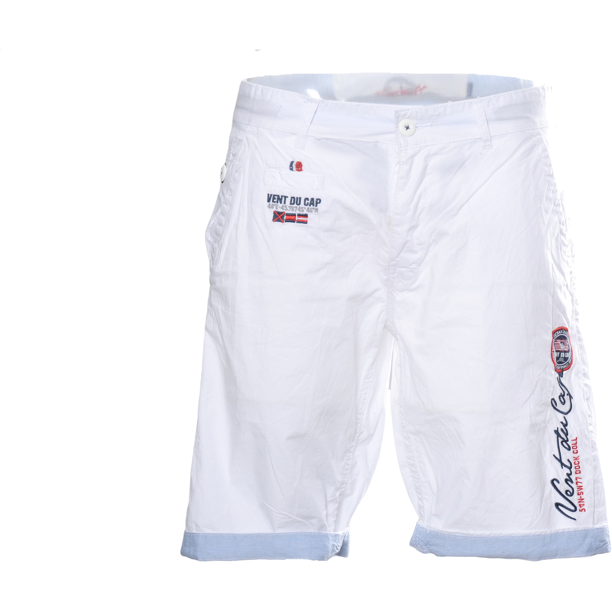 Vêtements Garçon Shorts / Bermudas Vent Du Cap Bermuda garçon ECREGOIR Blanc