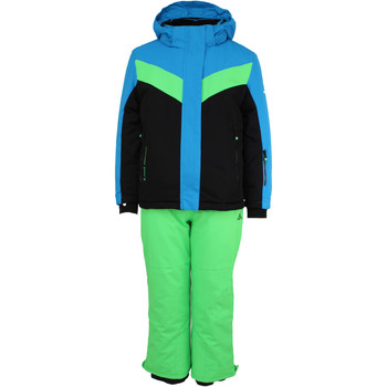 Vêtements Garçon Pantalons Peak Mountain Ensemble de ski garçon EFLIGHT Bleu