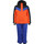 Vêtements Garçon Pantalons Peak Mountain Ensemble de ski garçon EFLIGHT Orange