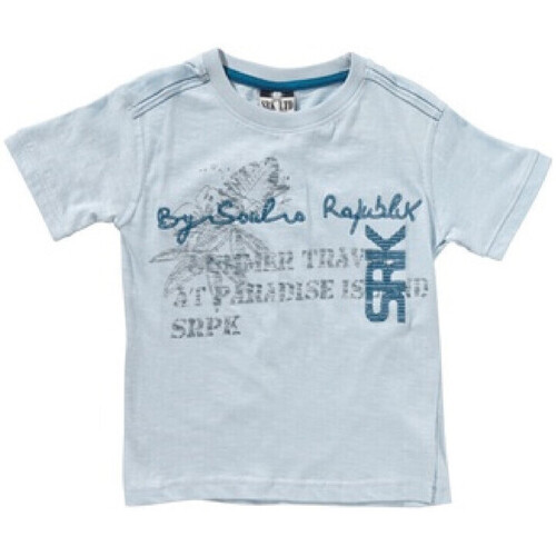 Vêtements Garçon T-shirts manches courtes Srk T-shirt manches courtes garçon EROLI Bleu