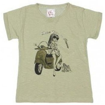 t-shirt enfant miss girly  t-shirt manches courtes fille fadespoli 