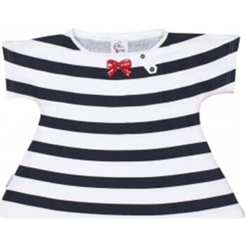 Miss Girly T-shirt manches courtes fille FAGOLE Marine