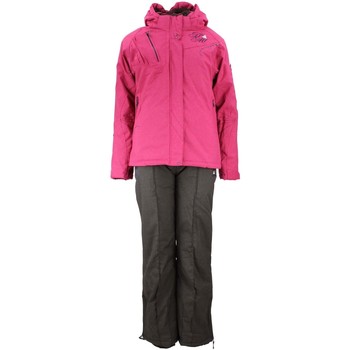 Vêtements Fille Pantalons Peak Mountain Ensemble de ski fille GAZLY Rose