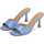 Chaussures Femme Comme Des Garcon MALVA Mules en cuir pour femmes avec motif animal Bleu