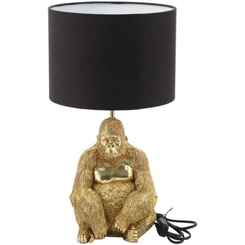 Maison & Déco Abats jours et pieds de lampe Signes Grimalt Lampe En Forme D'Orangutan Doré