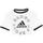Vêtements Garçon T-shirts manches courtes adidas Originals Logo wht blk set tee cdt Blanc