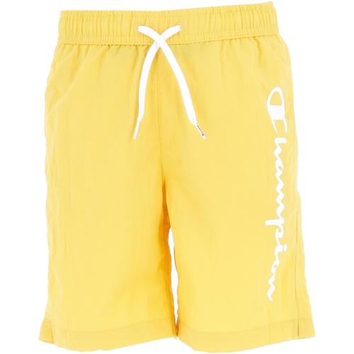 Vêtements Garçon Maillots / Shorts de bain Champion Beachshort jr jaune bain Jaune