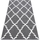Maison & Déco Tapis Rugsx Tapis SKETCH - F343 gris et blanc 140x190 cm Gris