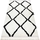 Maison & Déco Tapis Rugsx Tapis BERBER CROSS blanc Franges berbère marocain 80x150 cm Blanc