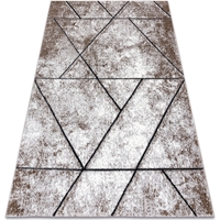 OFFREZ LA MODE EN CADEAU Tapis Rugsx Tapis moderne COZY 8872 Wall, géométrique, trian 180x270 cm Marron