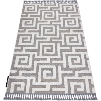 Maison & Déco Tapis Rugsx Tapis MAROC P655 labyrinthe, grec gris / 120x170 cm Gris