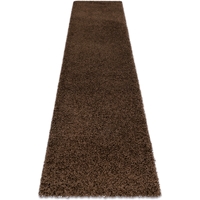 Maison & Déco Tapis Rugsx Tapis, le tapis de couloir SOFFI shaggy 5cm marron 80x200 cm Marron