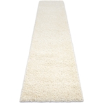 Tapis, le tapis de couloir SOFFI shaggy 5cm crème 80x300 cm