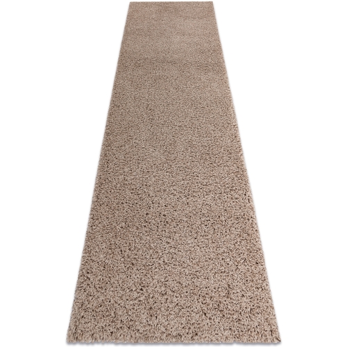 Rugsx Tapis, le tapis de couloir SOFFI shaggy 5cm beige 80x300 cm Beige -  Maison & Déco Tapis 80,46 €