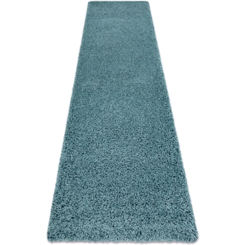 Maison & Déco Tapis Rugsx Tapis, le tapis de couloir SOFFI shaggy 5cm bleu - 70x300 cm Bleu