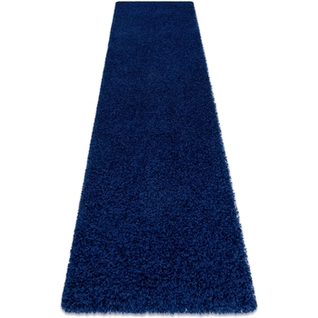 La Plume Doree Tapis Rugsx Tapis, le tapis de couloir SOFFI shaggy 70x250 cm Bleu