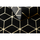 Maison & Déco Tapis Rugsx Tapis, le tapis de couloir GLOSS moderne 409C 86 c 80x200 cm Noir