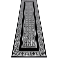 OFFREZ LA MODE EN CADEAU Tapis Rugsx Tapis, le tapis de couloir GLOSS moderne 80x250 cm Noir