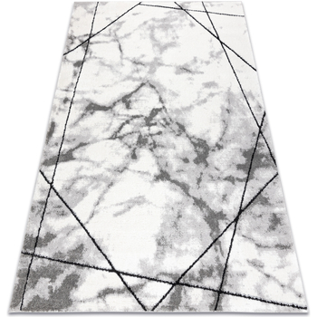 Trois Kilos Sept Tapis Rugsx Tapis moderne COZY Lina, géométrique, marbre - 240x330 cm Gris