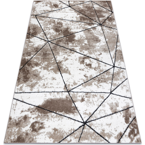 Maison & Déco Tapis Rugsx Tapis moderne COZY Polygons, géométrique, triang 160x220 cm Marron