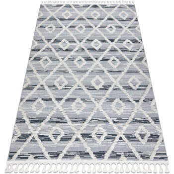 tapis rugsx  tapis sevilla z555a treillis, diamants gris / 80x150 cm 