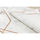 Maison & Déco Tapis Rugsx Tapis lavable ANDRE 1220 Marbre, géométrique ant 160x220 cm Blanc