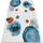 Corine De Farme Tapis Rugsx Tapis lavable ANDRE 1112 Abstraction antidérapant 160x220 cm Blanc