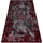 Maison & Déco Tapis Rugsx Tapis VINCI 1407 moderne Rosette vintage - 160x220 cm Rouge