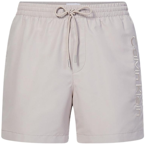 Vêtements Homme Maillots / Shorts de bain Calvin Klein Chrono Short de Bain  Ref 57247 ABM Beige Beige