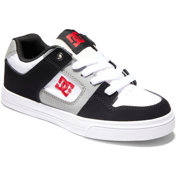 Chaussures Garçon Chaussures de Skate DC Shoes Pure rouge - white/black/