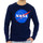 Vêtements Homme T-shirts & Polos Nasa -NASA10T Bleu