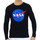 Vêtements Homme T-shirts manches longues Nasa -NASA10T Noir