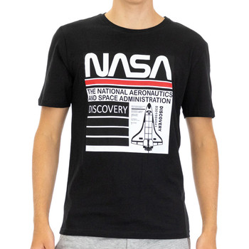 Vêtements Homme T-shirts & Polos Nasa -NASA57T Noir