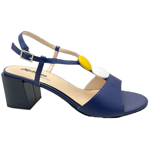 Chaussures Femme Surélevé : 9cm et plus Melluso MELK35139blu Bleu