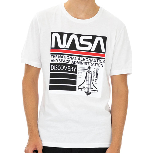 Vêtements Homme Recevez une réduction de Nasa -NASA57T Blanc