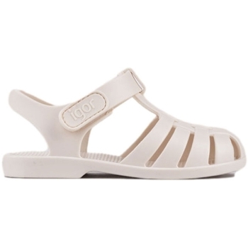 Chaussures Enfant Baskets mode IGOR Baby Sandals Clasica V - Marfil Blanc