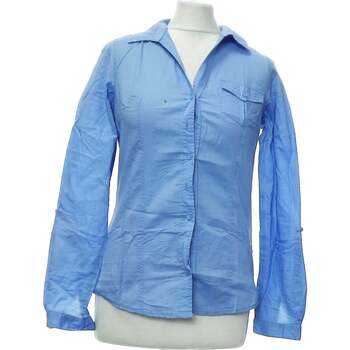 Vêtements Femme Chemises / Chemisiers Camaieu chemise  34 - T0 - XS Bleu Bleu