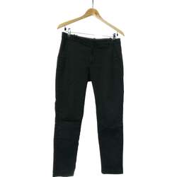 Vêtements Femme Pantalons Mango pantalon droit femme  36 - T1 - S Noir Noir