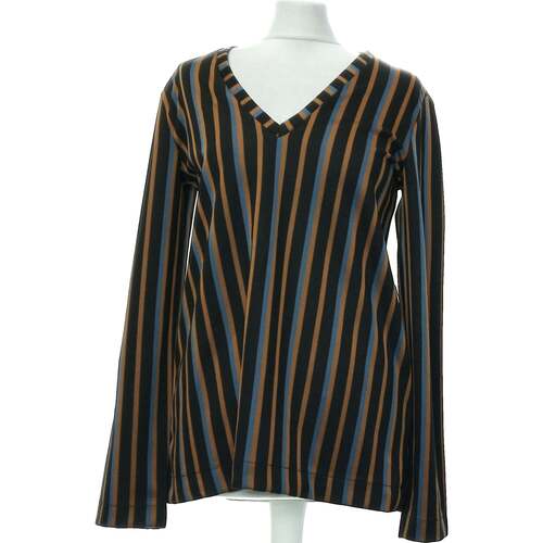 Vêtements Femme T-shirts & Polos Zara top manches longues  38 - T2 - M Noir Noir