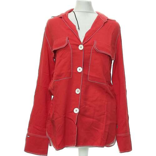 Vêtements Femme Chemises / Chemisiers Zara chemise  34 - T0 - XS Rouge Rouge