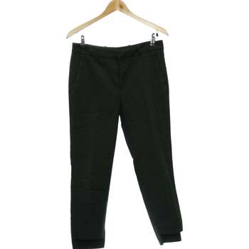 Vêtements Femme Pantalons Zara pantalon droit femme  38 - T2 - M Noir Noir