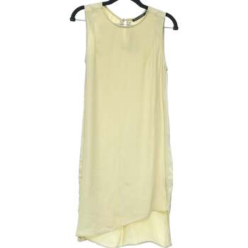 robe courte monoprix  robe courte  38 - t2 - m jaune 