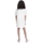 Vêtements Femme Robes Calvin Klein Jeans Robe T Shirt  Ref 57189 YAF Blanc Blanc